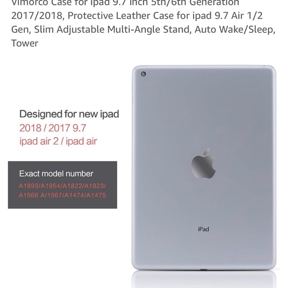 Ipad Air/Ipad Air 2 case - Picture 6 of 7